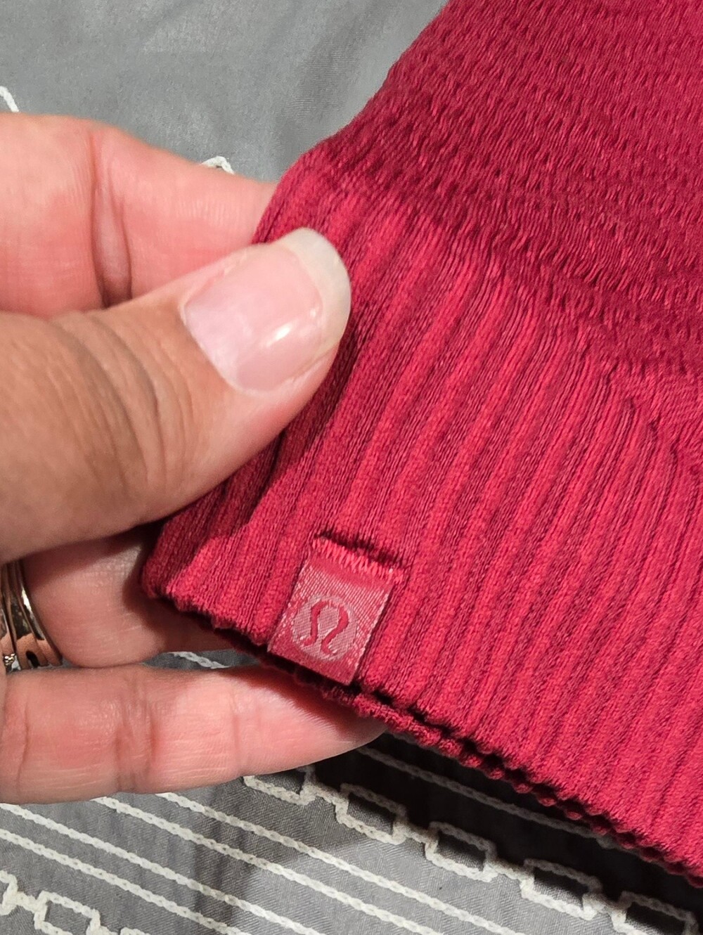 Lululemon Rest Less 1/2 Zip In Star Ruby - Picture 5 of 7